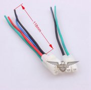 CONNECTOR WITH WIRE FOR GY6 50 60 80 125 150CC CF250 MOPED SCOOTER ATV GO-KART MOTORCYCLE