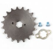530 19T Front Sprocket with Retainer Plate for Dirt Pit Bike ATV Go-kart