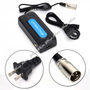 36V 2A XLR Lithium Battery Charger E-bike Electric Scooter Bicycle Tricycle Battery Charger with US Plug