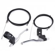 43cc 49cc Gas Scooter Front Rear Brake Cable With Lever Kit Stand Up Gasoline Scooter