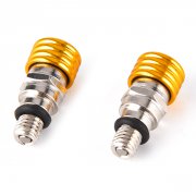 Yellow M5 0.8MM Fork Air Bleeder Relief Valve fit CRF 250 450 250R 250X 450R 450X