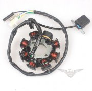 Ignition Stator Magneto 8 Coil 5 Wires GY6 50CC 60CC 80CC ATV SCOOTER