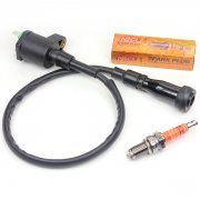 CF250 Ignition Coil + 3-electrode Spark Plug D8TC Dune Buggy Moped Scooter YY250T