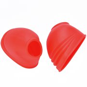 Footpeg Protection Cover Foot Peg Guard Protector for CRF450X CRF250X CRF250R RED