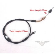 Throttle Cable for 125 150cc ATV Quad with Thumb Throttle