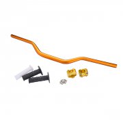 7/8" to 1-1/8" Fat Handlebar Conversion Kit w/ Grips Motorcycle Handle Bar Upgrade 22mm to 28mm GOLDEN