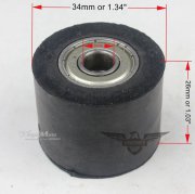 8MM ID CHAIN ROLLER TENSIONER GUIDE WHEEL FOR CHINESE DIRTBIKE PIT BIKE MOTORCYCLE