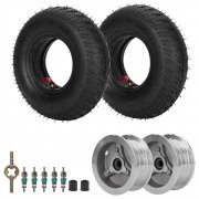 WATODAY 2.80/2.50-4 Tire and Inner Tube with Wheels