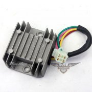 100pcs 4 Wires Voltage Regulator Rectifier ATV GY6 50 150cc Scooter Moped JCL NST TAOTAO