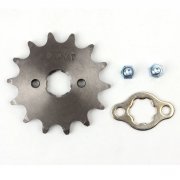 530 14T Front Sprocket with Retainer Plate for Dirt Pit Bike ATV Go-kart