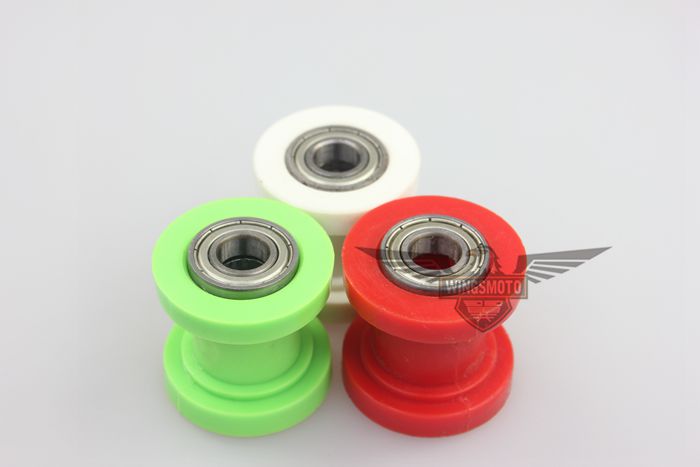 10MM ID CHAIN ROLLER TENSIONER GUIDE WHEEL CHINESE DIRTBIKE PIT BIKE MOTORCYCLE
