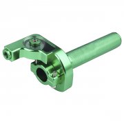1/4 Turn Fast Action Throttle Assembly CNC Anodized Aluminum for Honda CR80 CR85 CR125 CR250 CR500 GREEN